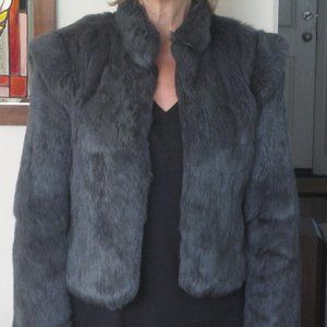 Women's jacket Rabbit fur